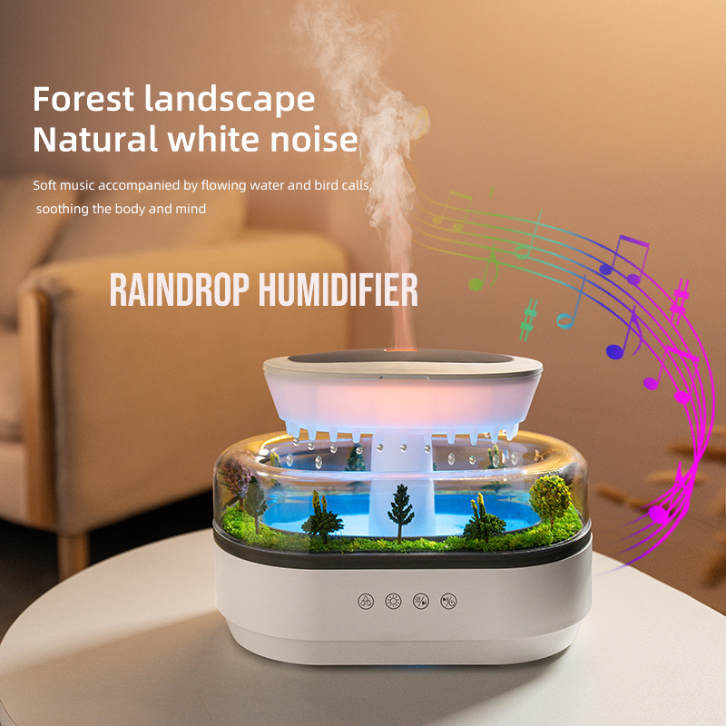 Raindrop Humidifier (Humidificador de aroma con forma de gota de lluvia)